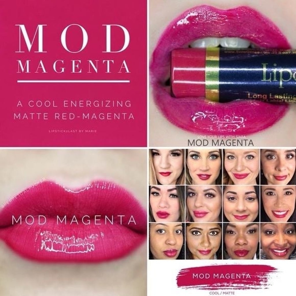 New & Sealed mod magenta lipsense